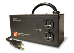 Brick Wall Two-Outlet Audio Surge Protector for Home Theater